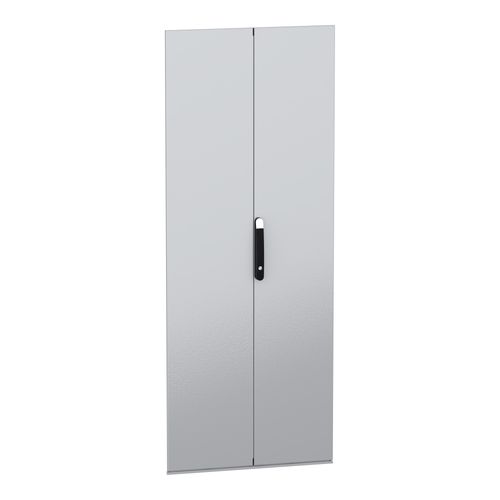 Main product image of Double Plain Door, PanelSet SFN, Spacial SM, for Electrical Enclosure H2000xw800mm
