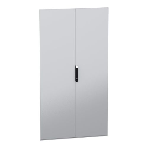 Main product image of Double Plain Door, PanelSet SFN, Spacial SM, for Electrical Enclosure H2200xw1200mm