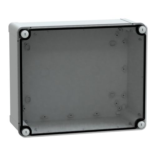 Main product image of Abs Box LP66 Ik07 RAL7035 Int.h275w225d120 Ext.h291w241d128 Transp.cover H20