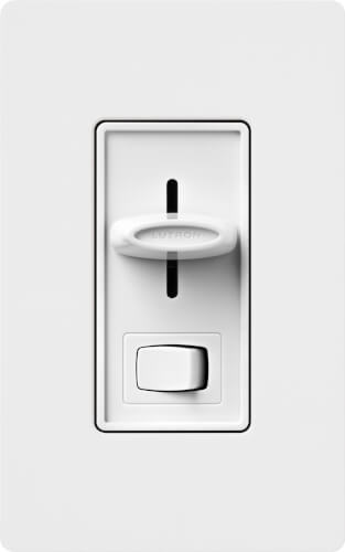 Main product image of Skylark LED+ Dimmer Switch, No Neutral Required, 150W LED or 600W Inc/Hal, 120V, Single Pole/3-Way, SCL-153P-WH, White