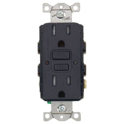 Main product image of Claro 15A Self Test Tamper Resistant Duplex Receptacle (Deep Sea)