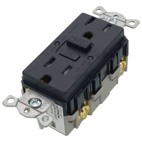 Main product image of Claro 15A Self Test Tamper Resistant Duplex Receptacle (Deep Sea)