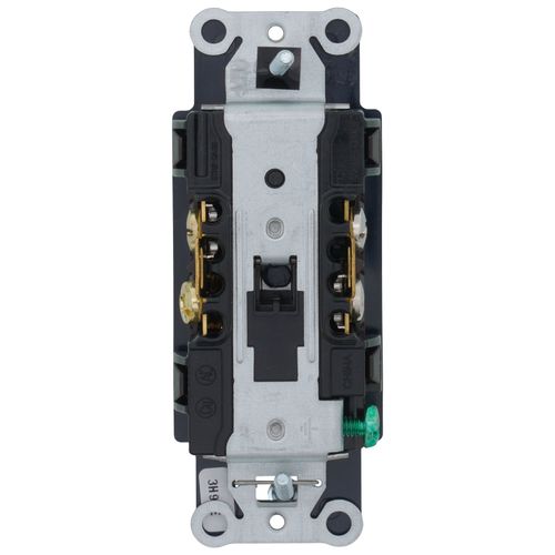 Main product image of Claro 20A Duplex Receptacle, Satin (Deep Sea)
