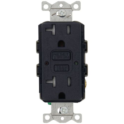 Main product image of Claro 20A Self Test Tamper Resistant Duplex Receptacle (Deep Sea)