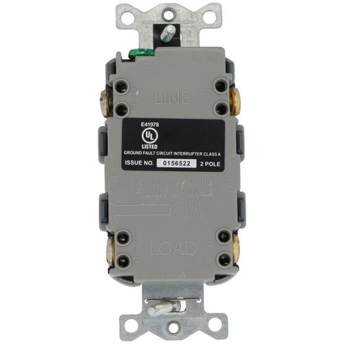 Main product image of Claro 20A Self Test Tamper Resistant Duplex Receptacle (Deep Sea)