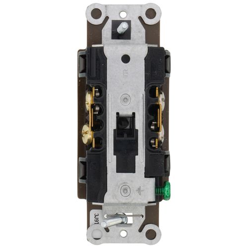Main product image of Claro 15A Tamper-Resistant Duplex Receptacle, Satin  (Espresso)