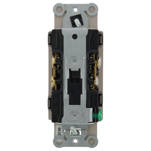 Main product image of Claro 20A Tamper-Resistant Duplex Receptacle, Satin (Taupe)