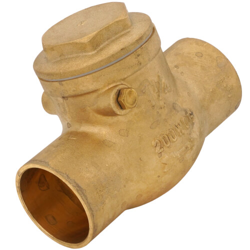 Main product image of 1-1/4" Solder Ends Swing Check Valve, Lead Free