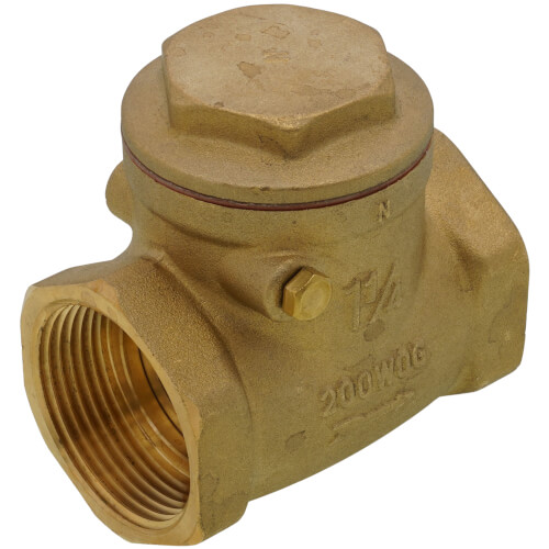 Main product image of 1-1/4" Threaded Swing Check Valve, Lead Free