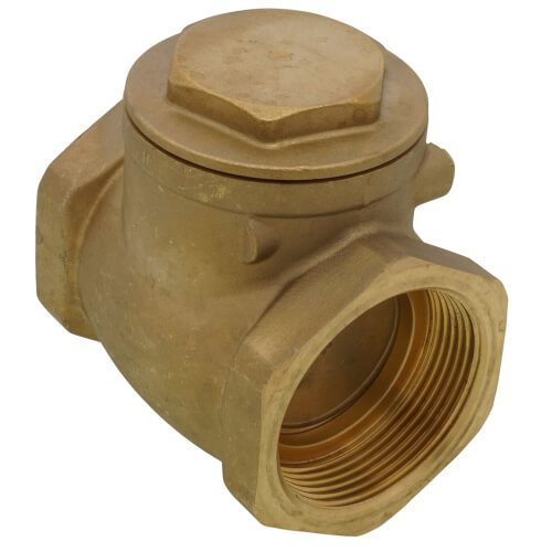 Main product image of 2-1/2" Threaded Swing Check Valve (Lead Free)