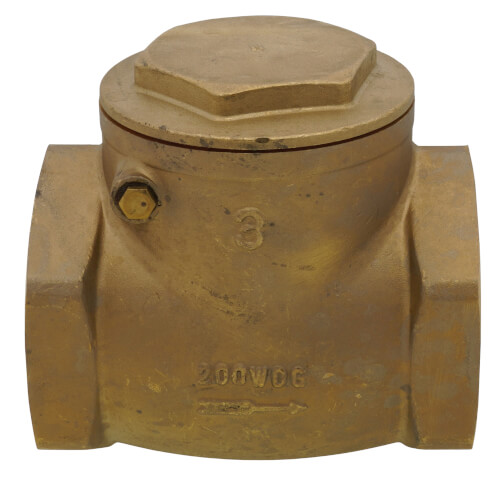 SCT300 Bluefin SCT300 3" Threaded Swing Check Valve (Lead Free)