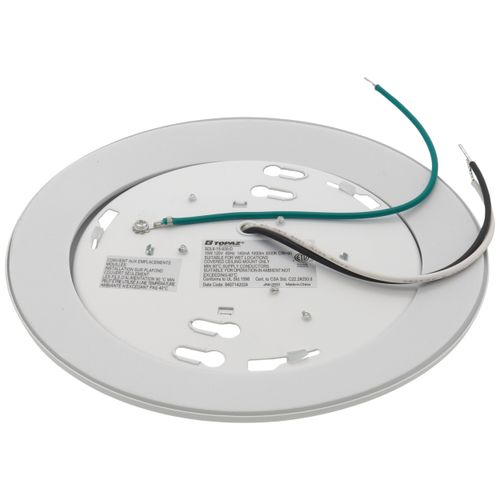 Main product image of 6" LED Surface Mount Round Disk Light, 3000K - White (15W)