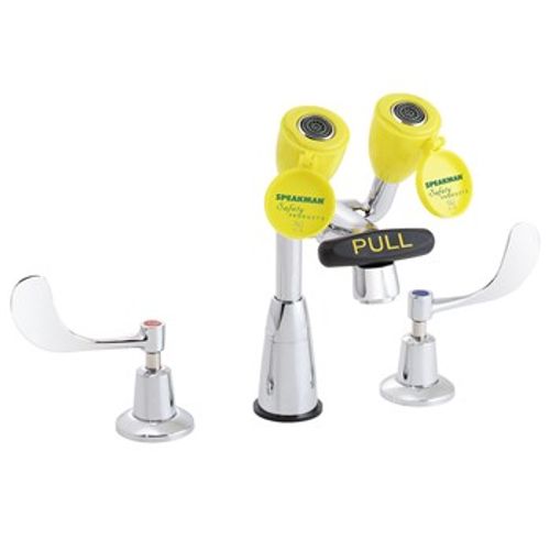 Main product image of SEF-1800-CA-LF Eyesaver Laboratory Widespread Faucet with Integrated Eyewash, 1.5 gpm