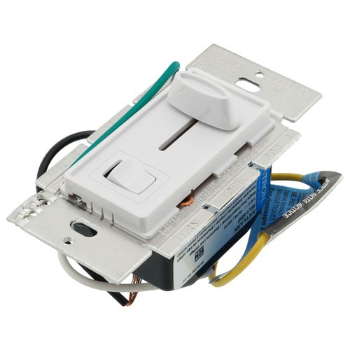 Main product image of Skylark Dimmer Switch for Electronic Low-Voltage, 300W ELV, Single Pole, Preset, Neutral Required, 120V, SELV-300P-WH, White
