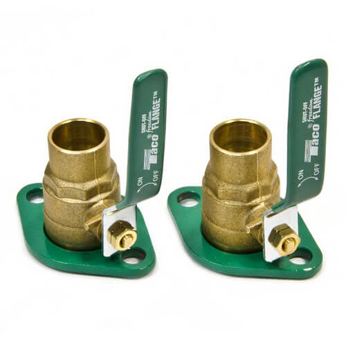 Taco SF-100T 1-Inch Shut-Off Swivel Flange Set For Circulator Pumps