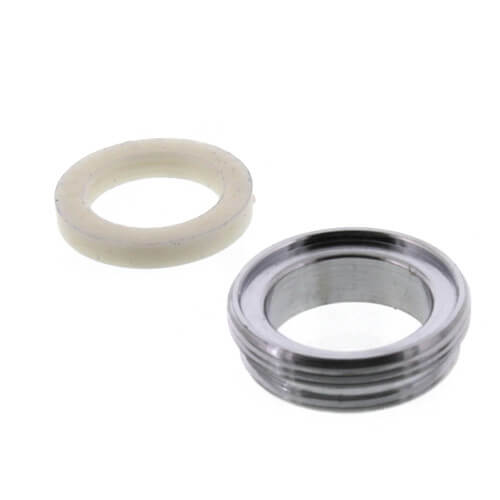 Main product image of 15/16" Male x 55/64" Male Thread Chrome Aerator Adaptor w/ O-Ring