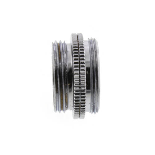Main product image of 13/16" Male x 55/64" Male Thread Chrome Aerator Adaptor w/ O-Ring
