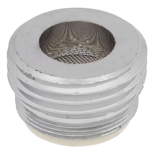 Main product image of 15/16" x Male 55/64" Female x 3/4" Male Hose Chrome Aerator Adaptor w/ Washer