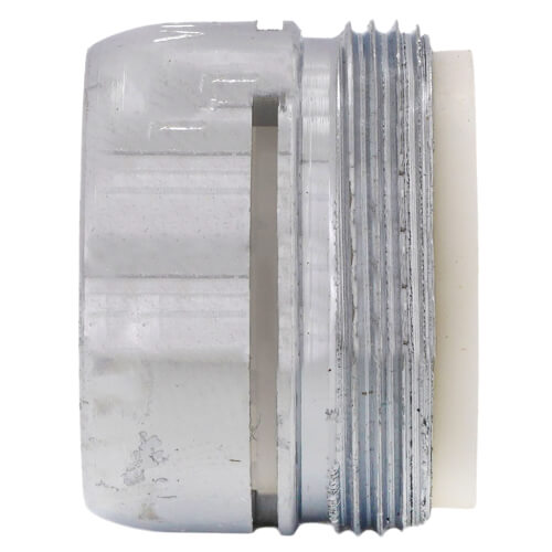 Main product image of 2.2 GPM Slotted Male Thread Faucet Aerator w/ Washer (Chrome)