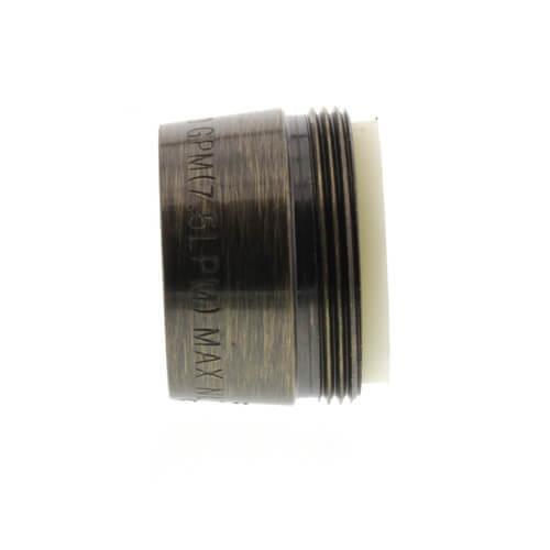Main product image of Slotless Antique Brass Male x Female Faucet Aerator w/ Washer, 2.2 GPM