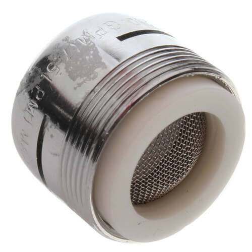 Main product image of Slotted Chrome Male x Female Faucet Aerator w/ Washer, 2.0 GPM