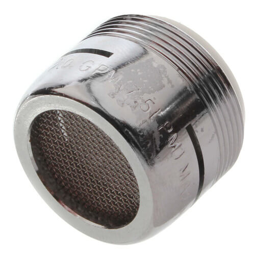 Main product image of Slotted Chrome Male x Female Faucet Aerator w/ Washer, 2.0 GPM