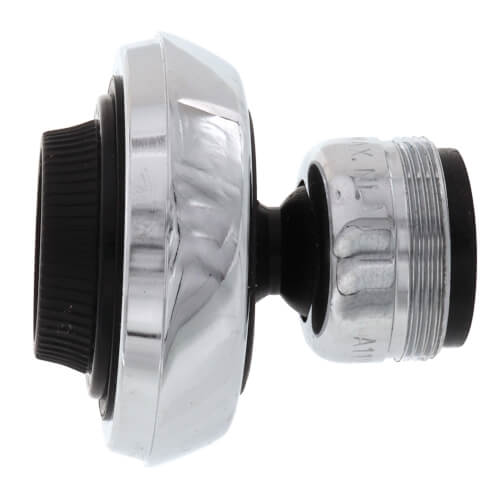 Main product image of Double Swivel Spray Chrome Male x Female Faucet Aerator w/ Washer, 2.2 GPM