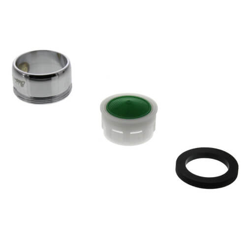 Main product image of 1.5 GPM Slotless Low Flow Male Thread Faucet Aerator w/ Washer (Chrome)