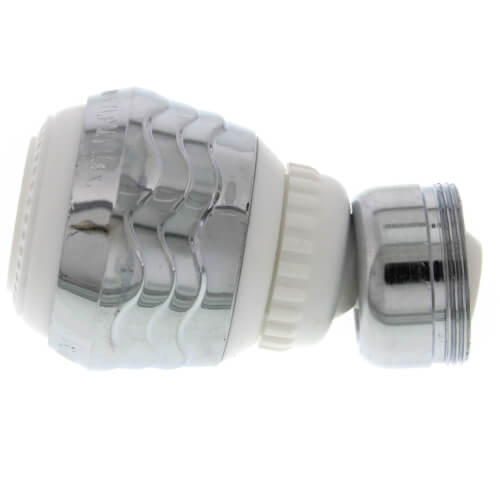 Main product image of Double Swivel Spray Chrome Male x Female Faucet Aerator w/ Washer, 1.5 GPM, SF0321