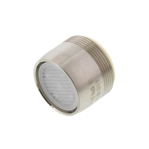 Main product image of Slotless Low Flow Brushed Nickel Male x Female Faucet Aerator w/ Washer, 1.5 GPM