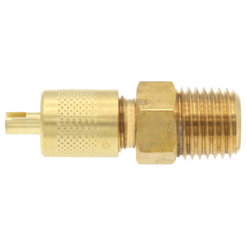 SF1414 Supco SF1414 1/4" Flare x 1/4" MPT Dryseal Access Fitting (2