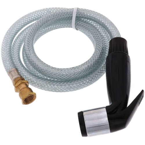 Sink Spray Head w/ Hose (Black & Chrome)