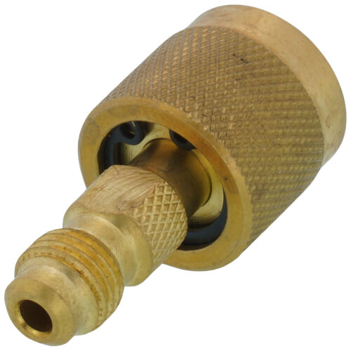 Main product image of 1/4" F Flare Retainer Sure-Seal x 1/4" M Flare Hose Gas Retaining Coupler