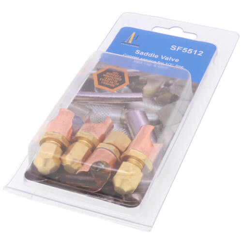 Main product image of SF5000 Series Saddle Valve Copper to Copper, 1/2" OD (4 Pack)