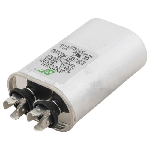 Main product image of Round Run Capacitor w/ Resistor - 15 MFD, 440V, SFCAP15440R