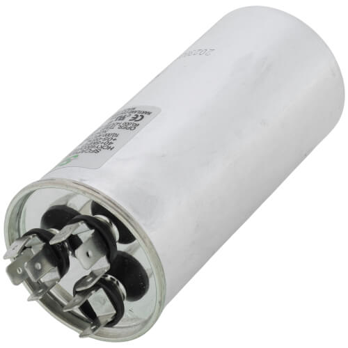 Main product image of Dual Run Round Capacitor - 40/5 MFD, 370V/440V, SFCAP40D5440R