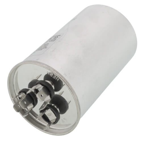 Main product image of Round Dual Run Capacitor - 55/5 MFD, 370V/440V, SFCAP55D5440R