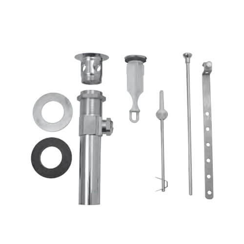 Main product image of 8" x 1-1/4" Top OD Lavatory Pop-Up Assembly Delta Faucets, 20 GA (Chrome), SFD1958