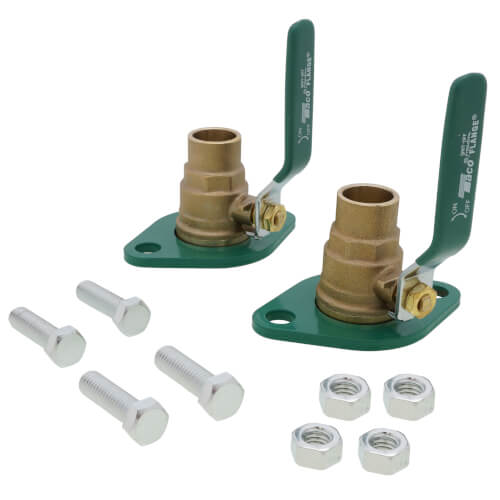 Main product image of 3/4" Sweat Shut-Off Freedom Swivel-Flange Set (Lead Free)