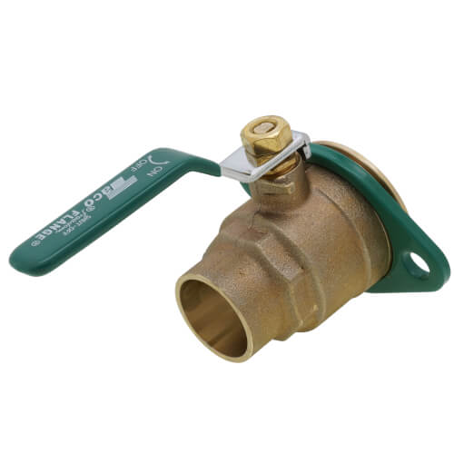 Main product image of 1-1/4" Sweat Shut-Off Freedom Swivel-Flange Set (Low Lead)