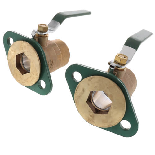 Main product image of 1-1/2" Sweat Shut-Off Brass Freedom Swivel-Flange Set for 0012-F4, 2400-30 & 2400-40