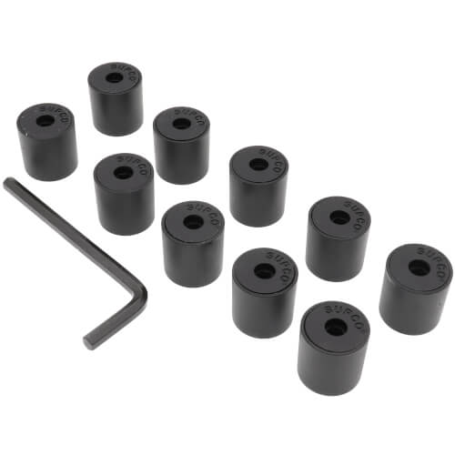 SFL1410 Supco SFL1410 1/4" Safety Locking Cap (10 Pack)