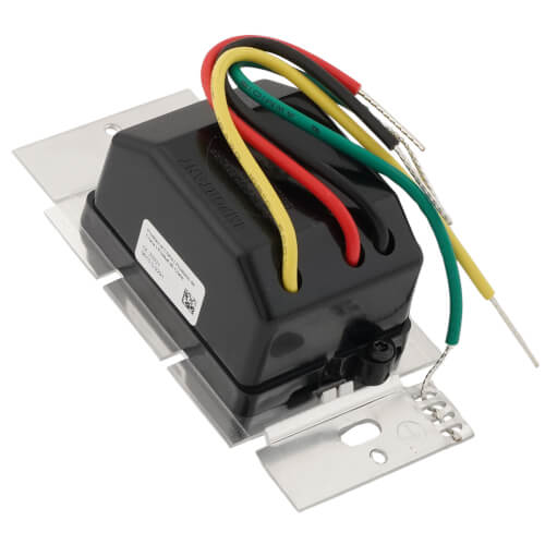 Main product image of Skylark Dual Fan/Light Control, 1.5A Fan and 300W Incandescent/Halogen Light, 120V, Single Pole, SFSQ-LFH-WH, White, Clamshell Packaging