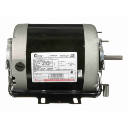 Main product image of 6-1/2" Split Phase Belted Drive Ball Bearing Motor (115V, 1725/850 RPM, 1/3, 1/15 HP)