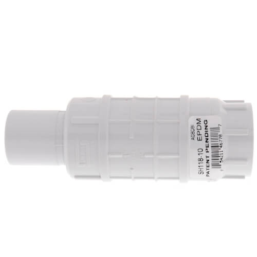 Main product image of 1" PVC Sch. 40 Short Repair Coupling (Spig x Soc - PVC White with EPDM O-ring)