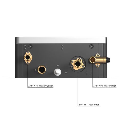 Main product image of SmartHome 140,000 BTU Outdoor Tankless Water Heater w/ Voice Commands (6.8 GPM, LP)