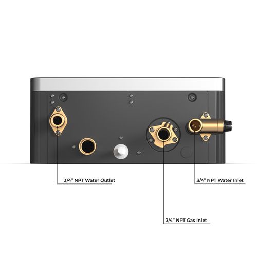 Main product image of SmartHome 140,000 BTU Indoor Tankless Water Heater w/ Voice Commands (6.8 GPM, LP)