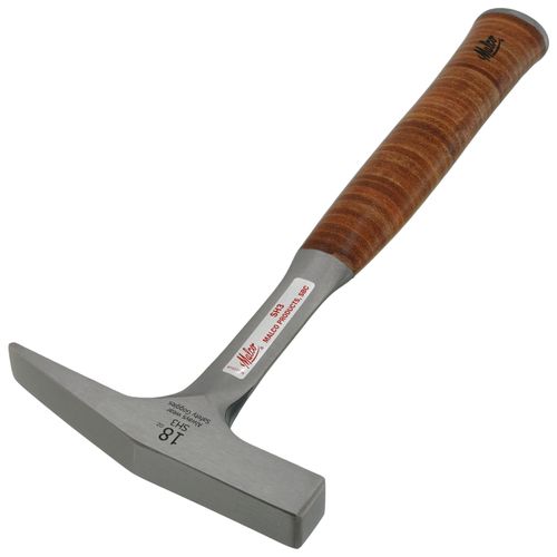 Sheet Metal Hammer w/ Leather Grip (18-Oz Setting)