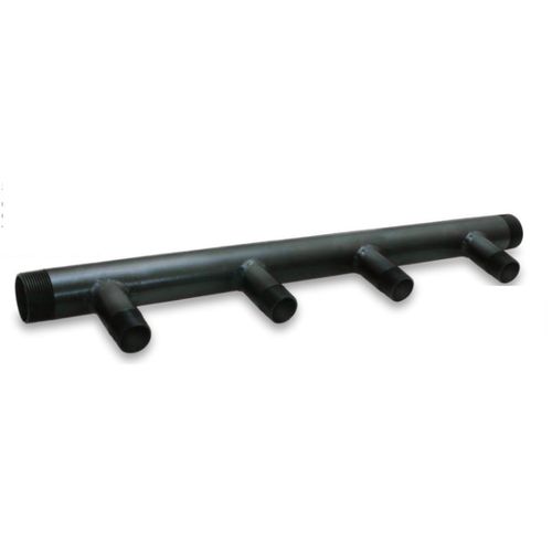Main product image of 2" Black Steel Boiler Header with 1" Outlets (7 Branches)