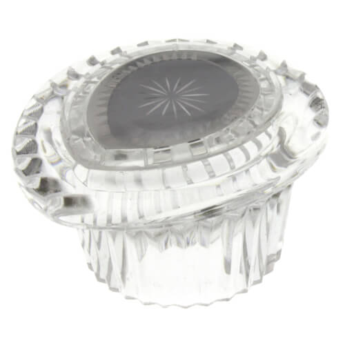Main product image of Moen Faucets Chateau Teardrop, Short/Deep Broach Handle for Lav/Kitchen (Clear), SH7185